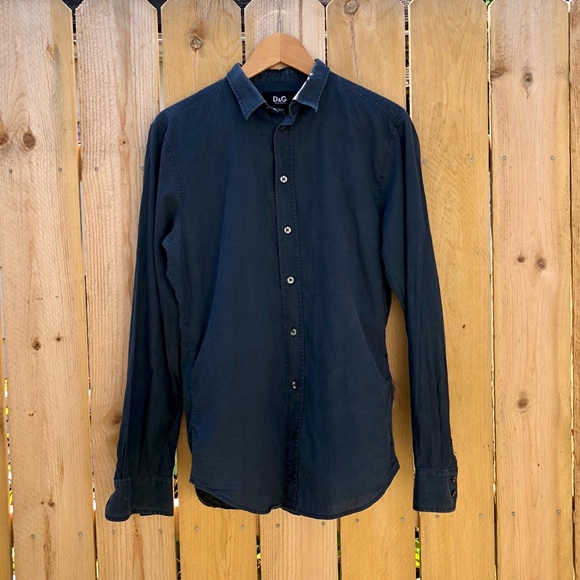 D&G Other - [D&G] Slim Navy Shirt Size 40